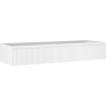 Mexen Rivel vannitoakapp valamu alla 140 cm, 1 sahtel, soonitud, valge matt - 91A20-14023-1-BF01