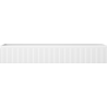 Mexen Rivel badkamermeubel onder wastafel 140 cm, 1 lade, gegroefd, wit mat - 91A20-14023-1-BF01