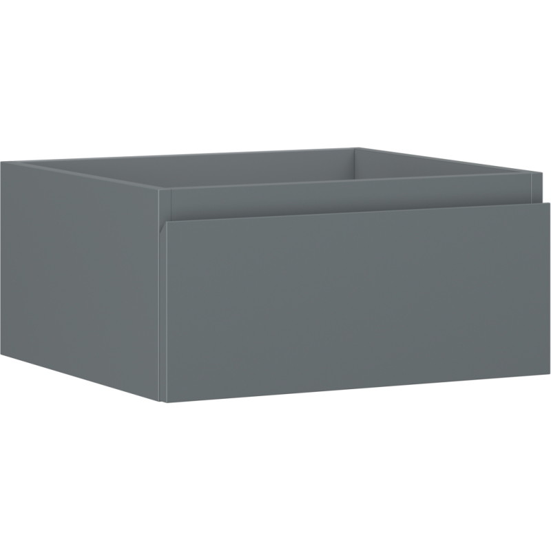 Mexen Orio kupaonski ormarić ispod umivaonika 50 cm, 1 ladica, grafit mat - 91A10-05023-1-BF66