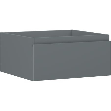 Mexen Orio vanity cabinet 50 cm, 1 drawer, matte graphite - 91A10-05023-1-BF66