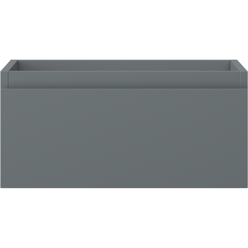 Mexen Orio meuble de salle de bain sous lavabo 50 cm, 1 tiroir, graphite mat- 91A10-05023-1-BF66