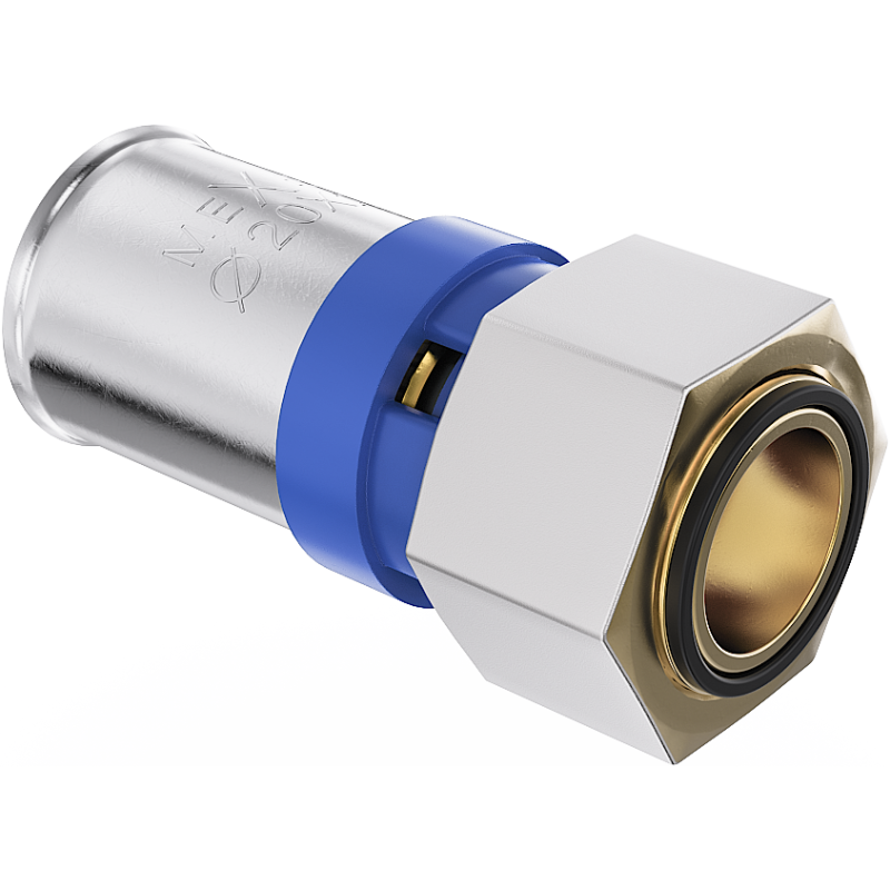 Mexen PEX-P conexión semiroscada, prensado PEX 16 x 1/2 GW - W97135-1612F-00