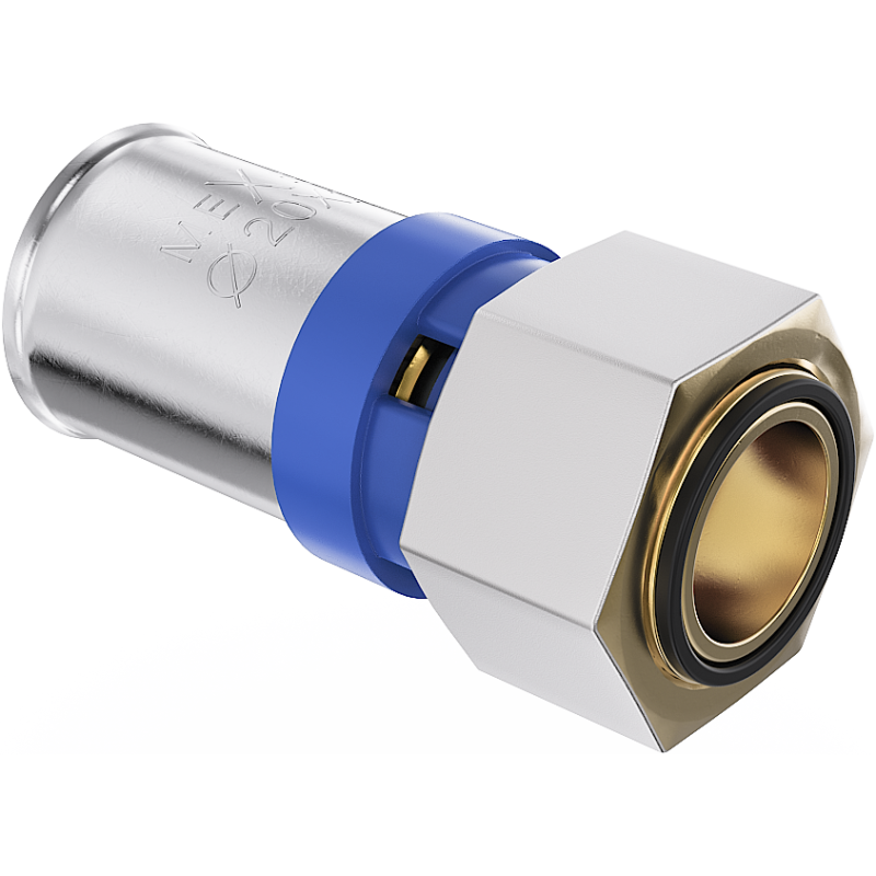 Mexen PEX-P półśrubunek zaciskowy, zaprasowywany PEX 16 x 1/2 GW - W97135-1612F-00