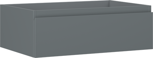 Mexen Orio gabinete de baño bajo lavabo de 70 cm, 1 cajón, grafito mate - 91A10-07023-1-BF66