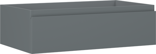 Mexen Orio badmeubelkast onder de wastafel 80 cm, 1 lade, grafiet mat - 91A10-08023-1-BF66
