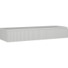 Mexen Rivel vannitoakapp valamu alla 140 cm, 1 sahtel, sooniline, hall matt - 91A20-14023-1-BF62