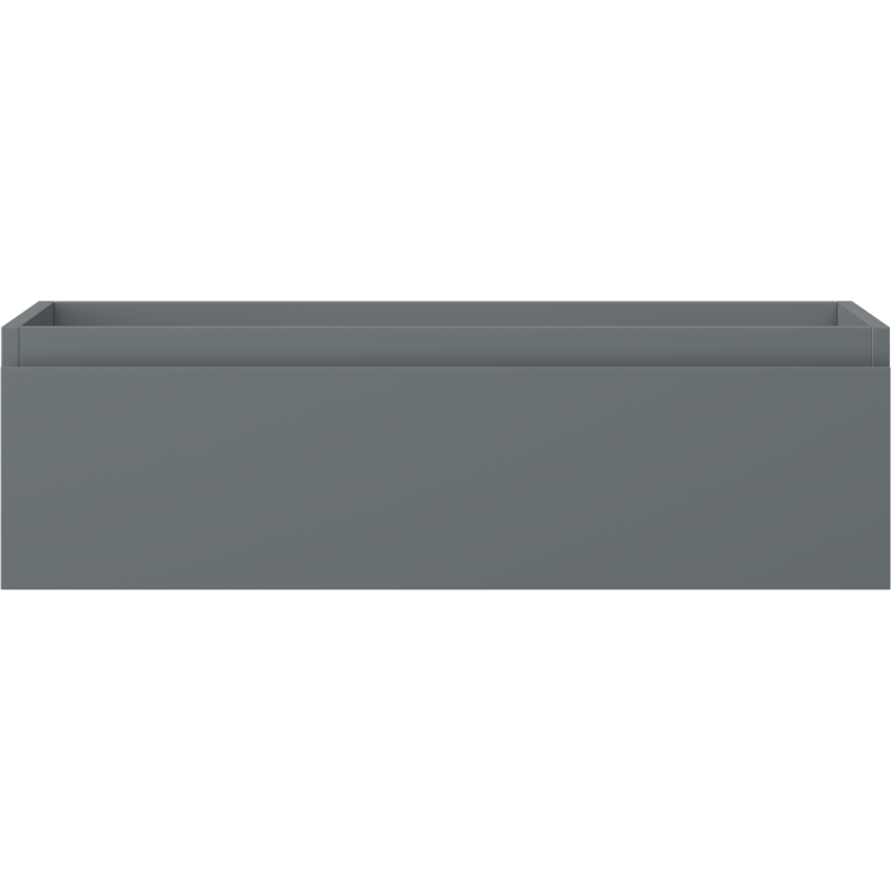 Mexen Orio badmeubel onder gootsteen 80 cm, 1 lade, grafiet mat - 91A10-08023-1-BF66