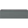 Mexen Orio badmeubelkast onder de wastafel 80 cm, 1 lade, grafiet mat - 91A10-08023-1-BF66