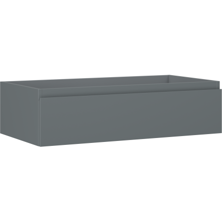 Mexen Orio badkamerkast voor wastafel 90 cm, 1 lade, mat grafiet - 91A10-09023-1-BF66