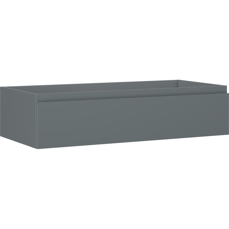 Mexen Orio Badezimmer-Unterschrank 100 cm, 1 Schublade, Grafit Matt - 91A10-10023-1-BF66