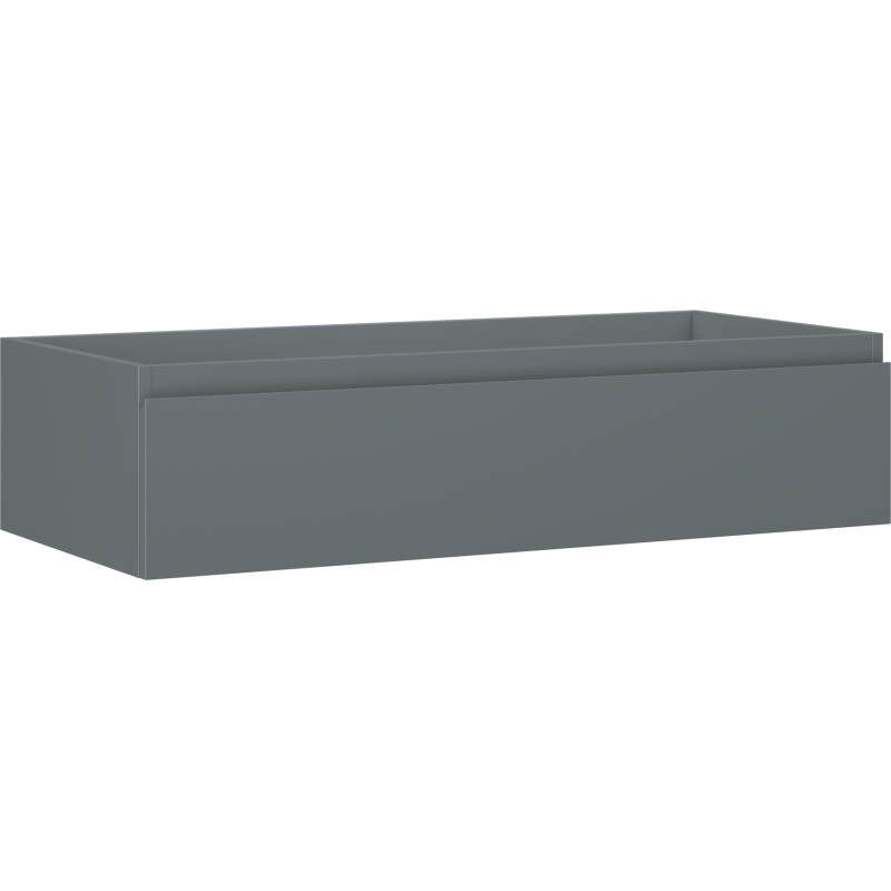 Mexen Orio kopalniška omarica pod umivalnikom 100 cm, 1 predal, mat grafit - 91A10-10023-1-BF66