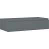 Mexen Orio Badezimmer-Unterschrank 100 cm, 1 Schublade, Grafit Matt - 91A10-10023-1-BF66