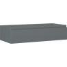 Mexen Orio szafka łazienkowa podumywalkowa 100 cm, 1 szuflada, grafit mat - 91A10-10023-1-BF66