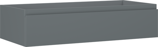 Mexen Orio kupaonski ormarić ispod umivaonika 100 cm, 1 ladica, mat grafit - 91A10-10023-1-BF66