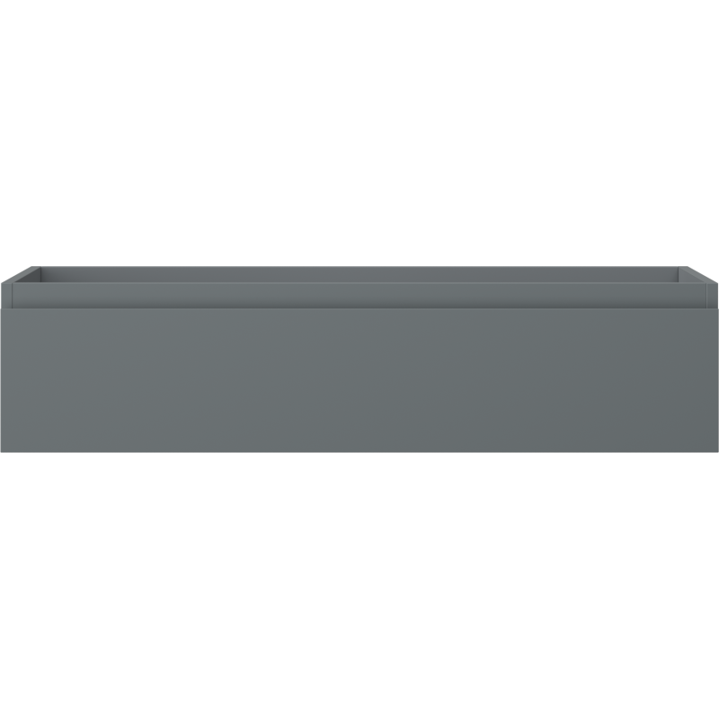 Mexen Orio meuble de salle de bains sous-vasque 100 cm, 1 tiroir, graphite mat - 91A10-10023-1-BF66