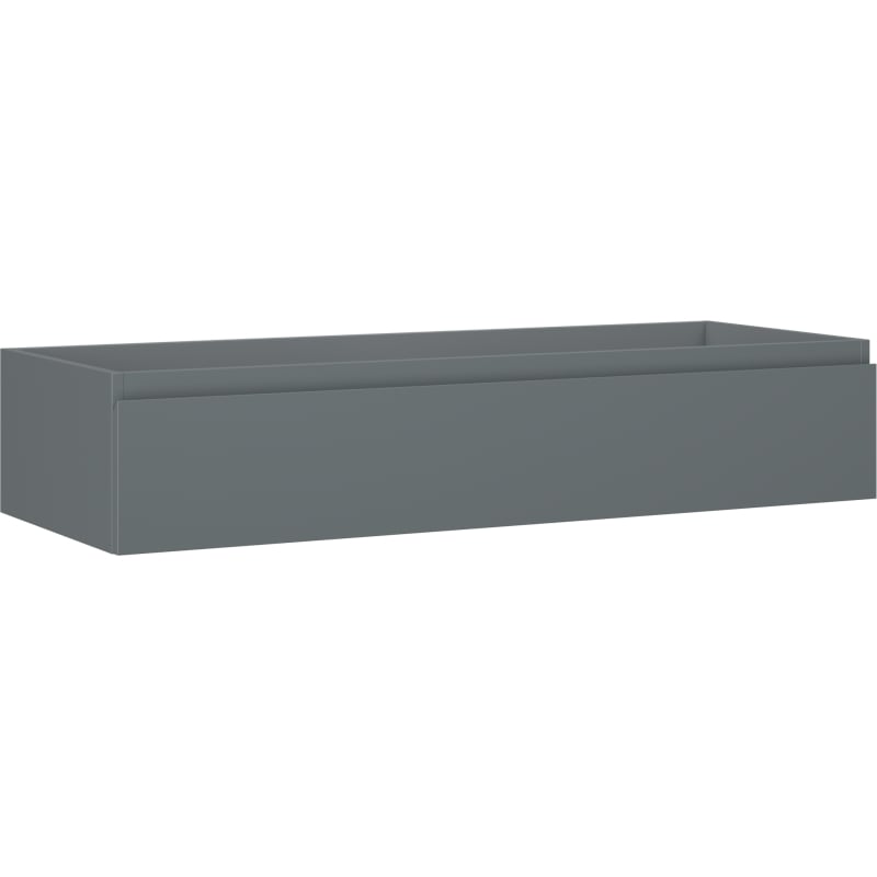 Mexen Orio szafka łazienkowa podumywalkowa 120 cm, 1 szuflada, grafit mat - 91A10-12023-1-BF66