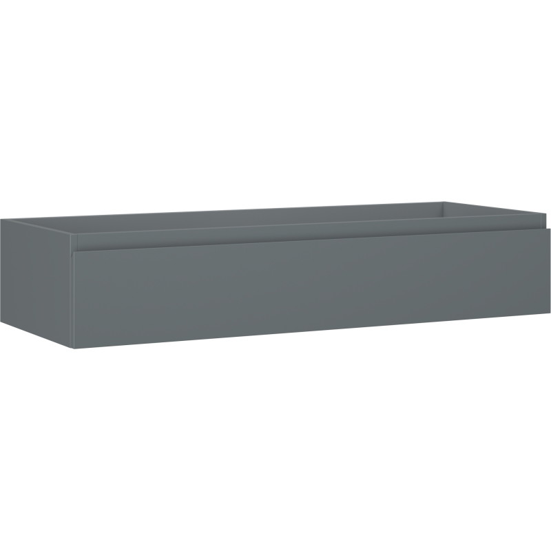 Mexen Orio vannitoa valamualune kapp 120 cm, 1 sahtel, matt grafiit - 91A10-12023-1-BF66