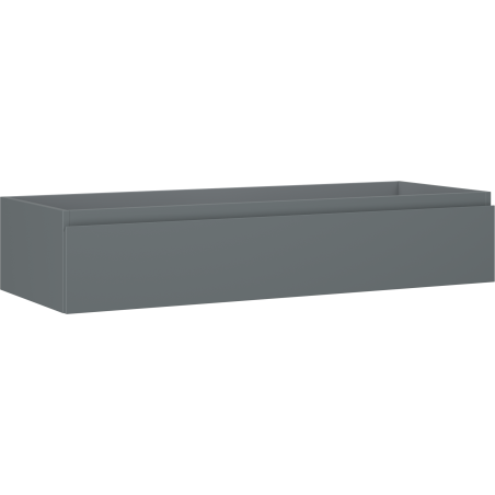 Mexen Orio mueble de baño bajo lavabo 120 cm, 1 cajón, grafito mate - 91A10-12023-1-BF66