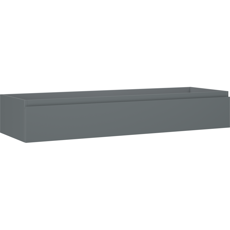 Mexen Orio mobile bagno sotto lavabo 140 cm, 1 cassetto, grafite opaco - 91A10-14023-1-BF66