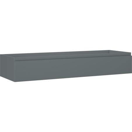 Mexen Orio vannitoa aluskapp 140 cm, 1 sahtel, matt grafiit - 91A10-14023-1-BF66
