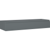 Mexen Orio Badezimmerschrank für Waschbecken 140 cm, 1 Schublade, Graphit Matt - 91A10-14023-1-BF66