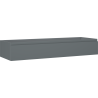Mexen Orio szafka łazienkowa podumywalkowa 140 cm, 1 szuflada, grafit mat - 91A10-14023-1-BF66