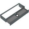 Mexen Orio badkamerkast onder de wastafel 140 cm, 1 lade, grafiet mat - 91A10-14023-1-BF66