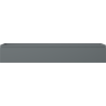 Mexen Orio badkamerkast onder de wastafel 140 cm, 1 lade, grafiet mat - 91A10-14023-1-BF66