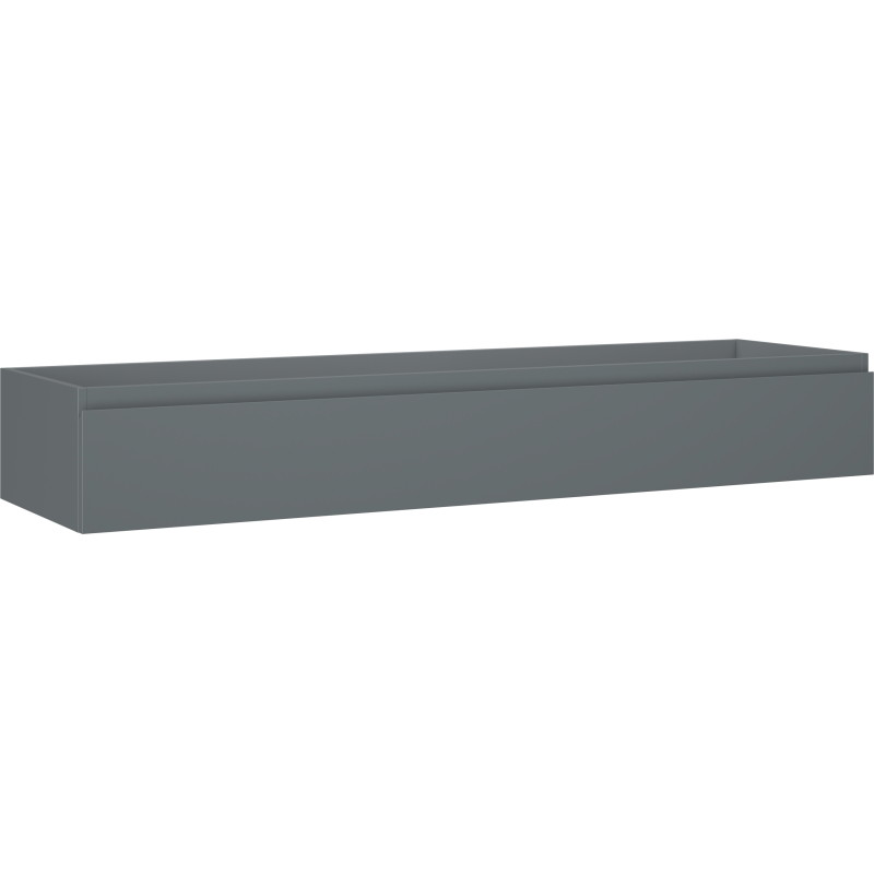 Mexen Orio vannitoa kraanikausi aluskapp 160 cm, 1 sahtel, grafiit matt - 91A10-16023-1-BF66