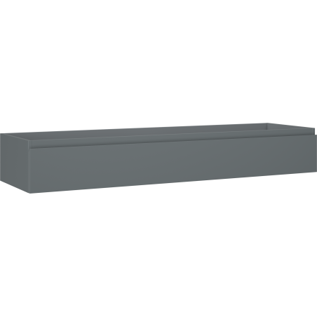 Mexen Orio badkamerkast onder de wastafel 160 cm, 1 lade, grafiet mat - 91A10-16023-1-BF66