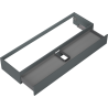 Mexen Orio badkamerkast onder de wastafel 160 cm, 1 lade, grafiet mat - 91A10-16023-1-BF66