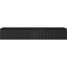 Mexen Rivel vannitoakapp 140 cm, 1 sahtel, sooniline, must matt - 91A20-14023-1-BF71
