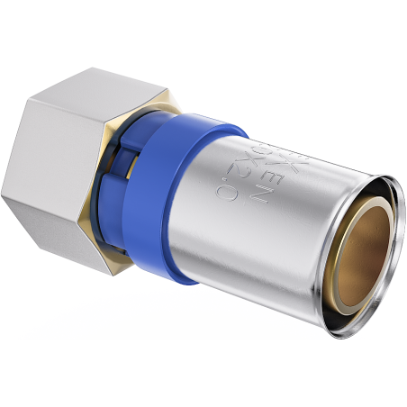 Mexen PEX-P Klemmfitting, Pressfitting PEX 20 x 3/4 IG - W97135-2034F-00