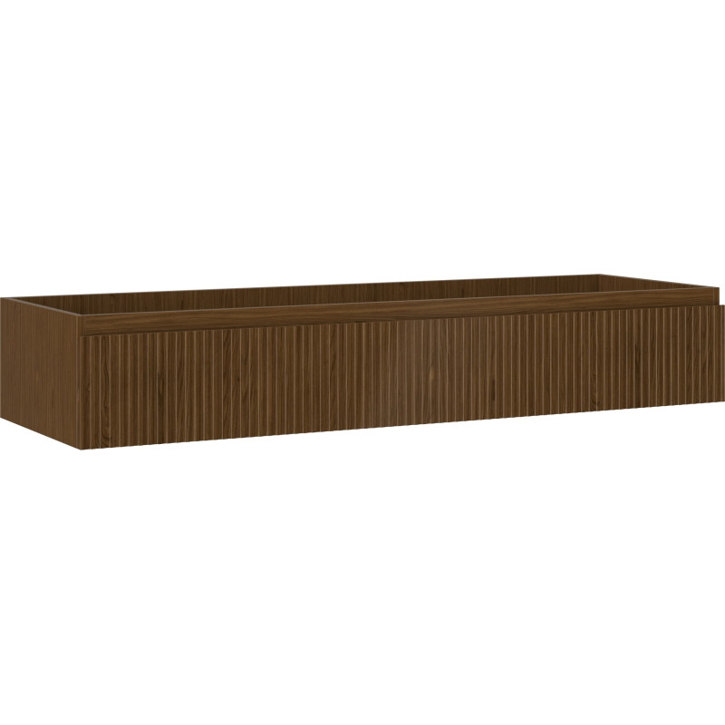 Mexen Rivel vannitoakapp valamualune 140 cm, 1 sahtel, sooniline, pähkel - 91A20-14023-1-BF86