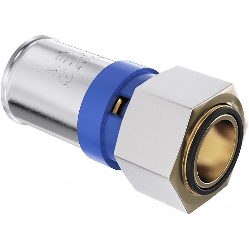 Mexen PEX-P półśrubunek zaciskowy, zaprasowywany PEX 25 x 3/4 GW - W97135-2534F-00