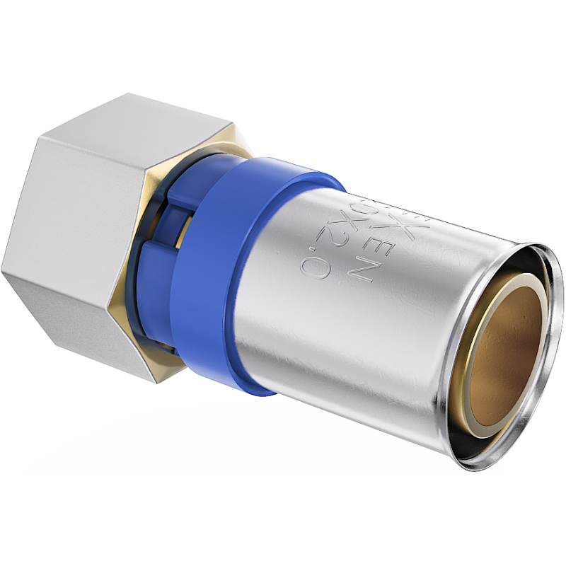 Mexen PEX-P Pressfitting, verpressbar PEX 25 x 3/4 IG - W97135-2534F-00