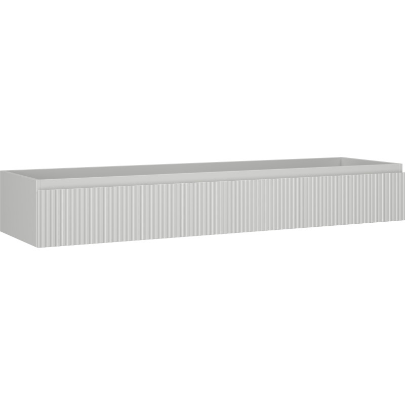 Mexen Rivel vannitoakapp valamu alla 160 cm, 1 sahtel, soonikkoes, hall matt - 91A20-16023-1-BF62