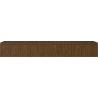 Mexen Rivel badkameronderkast 160 cm, 1 lade, gegroefd, walnoot - 91A20-16023-1-BF86