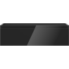 Mexen Orio Badezimmerschrank für Waschtisch 80 cm, 1 Schublade, Schwarz Glanz - 91A10-08023-1-BF70