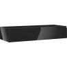 Mexen Orio Badezimmerunterschrank 120 cm, 1 Schublade, Schwarz Glanz - 91A10-12023-1-BF70