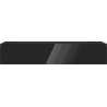 Mexen Orio Badezimmerunterschrank 120 cm, 1 Schublade, Schwarz Glanz - 91A10-12023-1-BF70