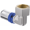Mexen PEX-P półśrubunek, kolano zaciskowe, zaprasowywane PEX 20 x 1/2 GW - W97136-2012F-00