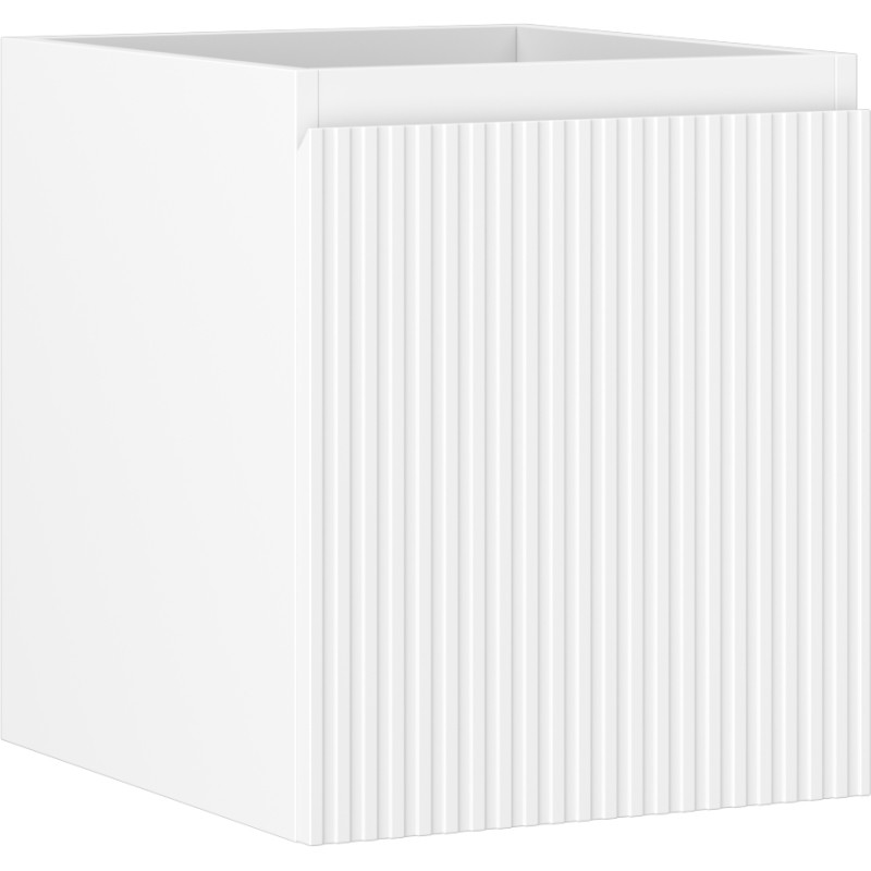 Mexen Rivel vannitoa aluskapp 40 cm, 1 sahtel, sooneline, valge matt - 91A20-04047-1-BF01