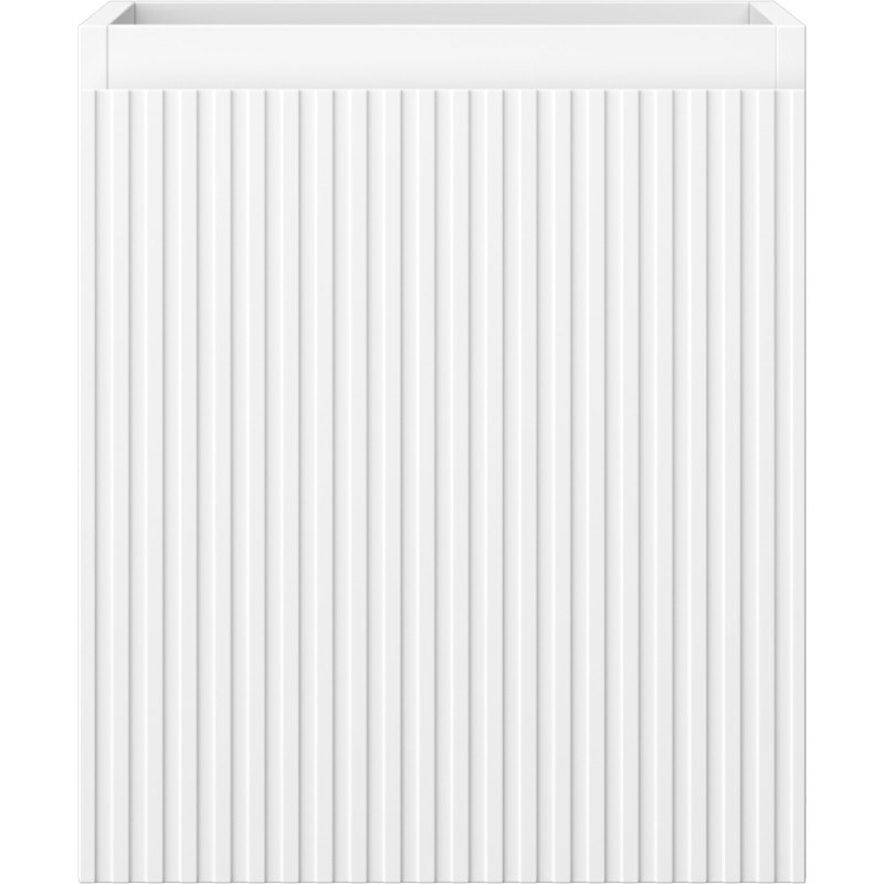 Mexen Rivel vannitoa aluskapp 40 cm, 1 sahtel, sooneline, valge matt - 91A20-04047-1-BF01