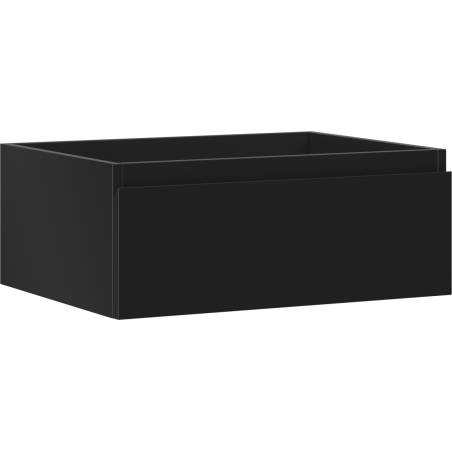 Mexen Orio Badezimmerschrank für Waschbecken 60 cm, 1 Schublade, schwarz matt - 91A10-06023-1-BF71