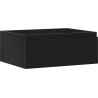 Mexen Orio Badezimmerschrank für Waschbecken 60 cm, 1 Schublade, schwarz matt - 91A10-06023-1-BF71