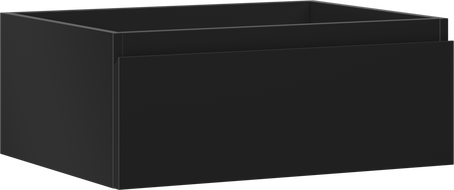 Mexen Orio badrumsskåp under tvättställ 60 cm, 1 låda, svart matt - 91A10-06023-1-BF71