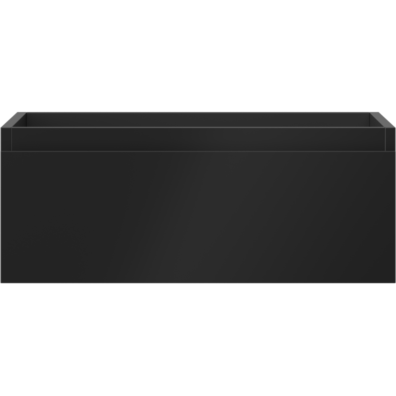 Mexen Orio badkamerkast onder wastafel 60 cm, 1 lade, zwart mat - 91A10-06023-1-BF71