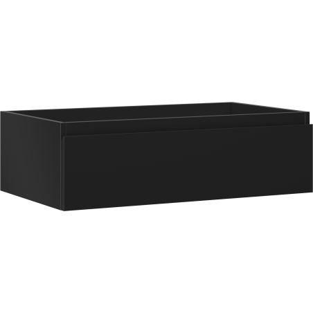 Mexen Orio badkameronderkast 80 cm, 1 lade, zwart mat - 91A10-08023-1-BF71