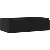 Mexen Orio Badezimmerschrank unter Waschbecken 90 cm, 1 Schublade, schwarz matt - 91A10-09023-1-BF71